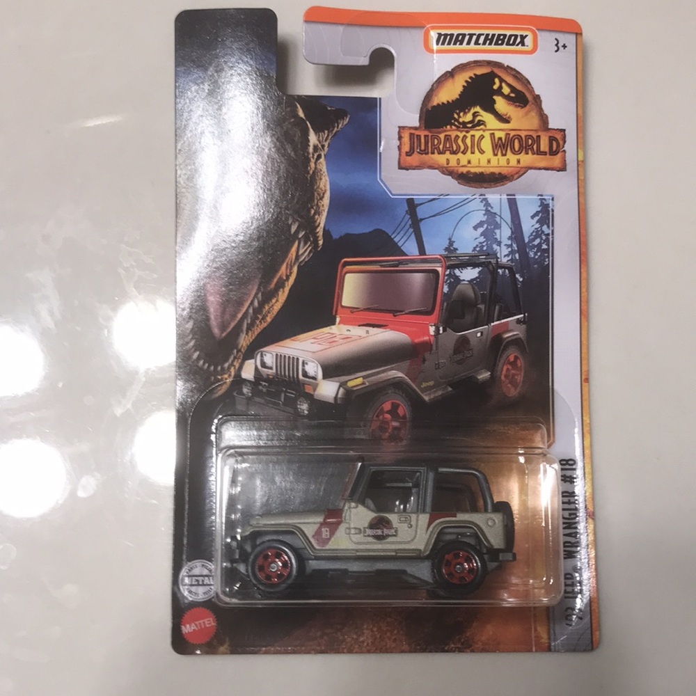 Error Jurassic World dominion 93 jeep wrangler number 18#